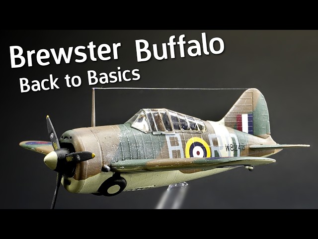 I Heard You Like Rivets? Airfix Brewster Buffalo Plastic Model Kit in 1/72 Scale - Build & review