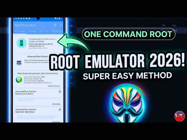 I Rooted Android Emulator in 5 Minutes with One Command