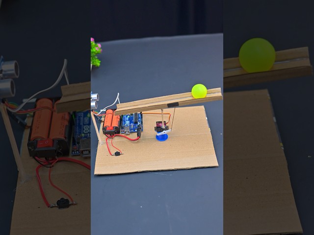 DIY Balancing Ball Project with Arduino | Self-Balancing Sphere Tutorial #shorts #arduino #project