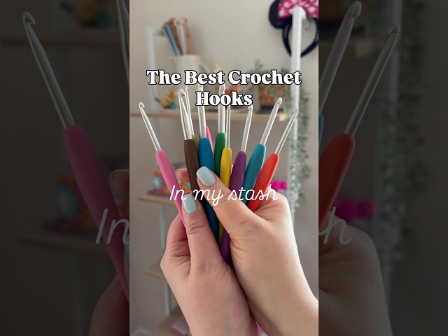 Clover Amours are the BEST crochet hooks in my stash 💕 but these are good too…#crochethook