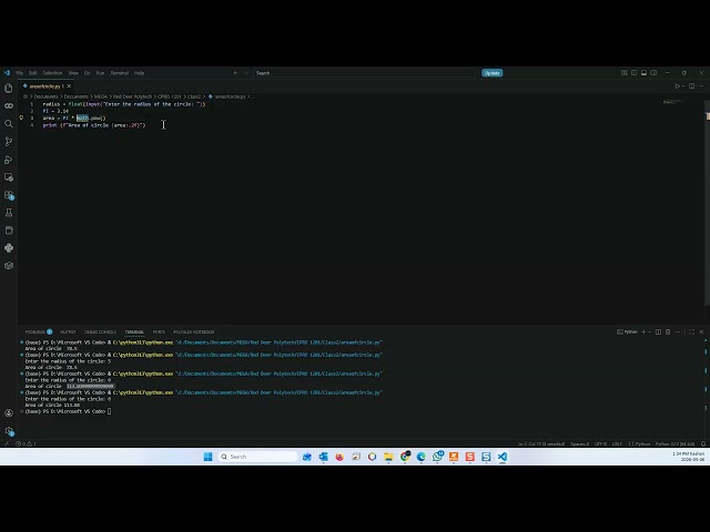 Basic Program in Python and Google Colab no install required