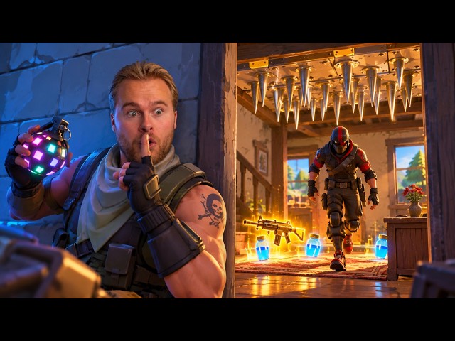 I LURED HIM PERFECTLY INTO THE TRAP! 😂 - Fortnite Battle Royale (Dutch)