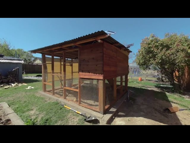 Chicken Run and Coop in 3D VR