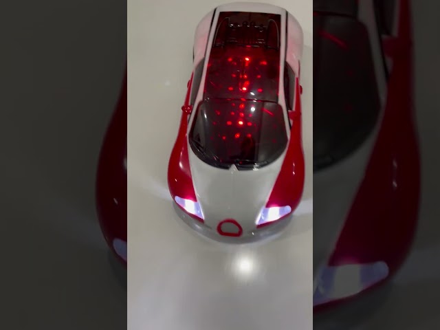 Iconic RC Famous Car with Flashing 3D Lights 🚓✨ | ASMR Unboxing #Short