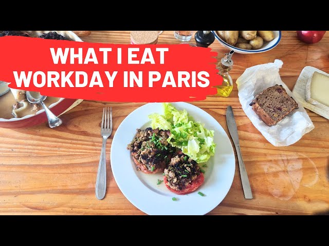 What I EAT in a Day French Woman | French Diet on a Work Day in Paris