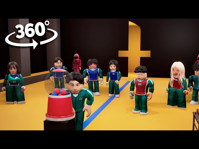 Hide and Seek in VR: Squid Game Roblox |  360° Experience