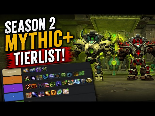 MYTHIC+ TIER LIST for Midnight Season 2: The Best Classes in Patch 12.1