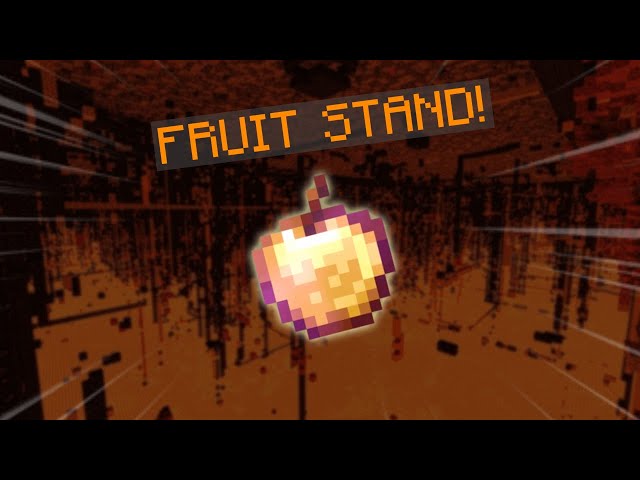I Built a Fruit Stand on 2b2t