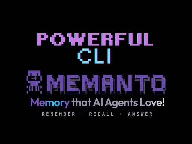 Memanto CLI