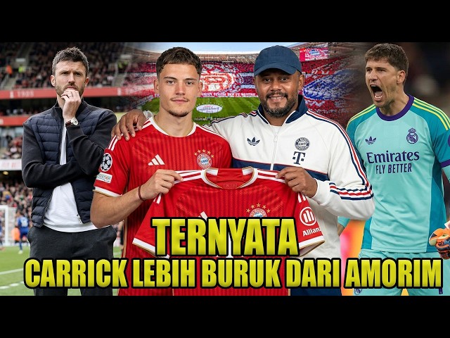 Good Bye Michael Carrick?😲Munchen Bajak Florian Wirtz😮Madrid Incar Kiper Baru