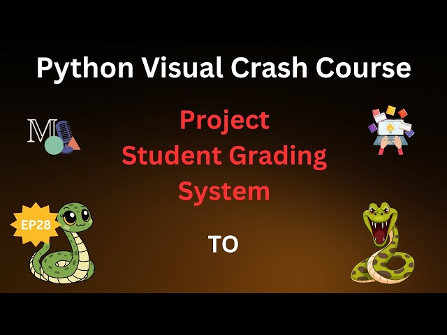 Python Project 1 – Student Grading System