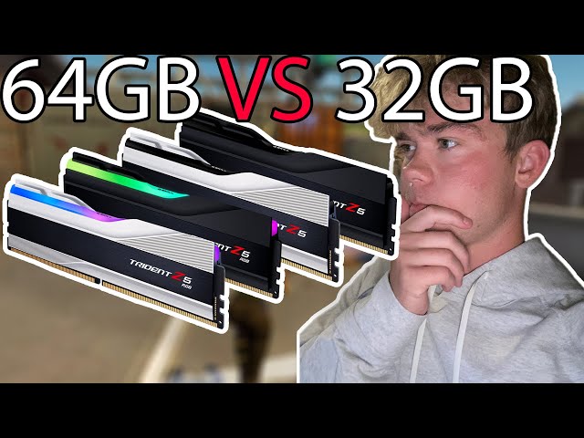 32GB VS 64GB DDR5 TESTED!