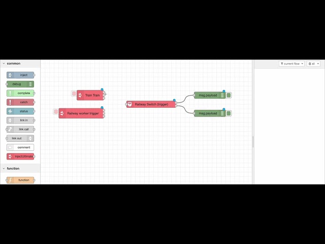 Railway Switcher node for Node-Red