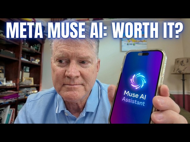 Meta’s New Muse AI Agent Just Blew My Mind! (Real-World Test)