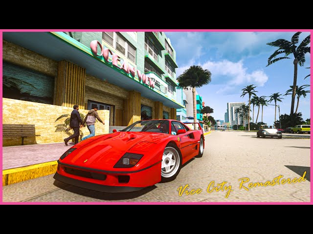 I launched GTA Vice City Remastered and This is How it Looks