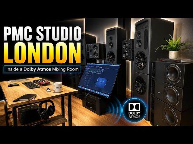 EXCLUSIVE! Inside PMC Studio London: The Speakers, the Tech, & Dolby Atmos Mixing