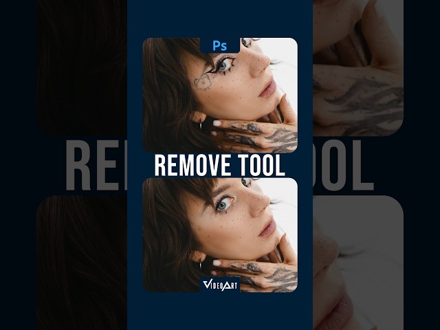 Remove Tool in Photoshop I How to Remove Tattoos in Your Images #093