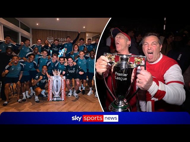 Reaction to Arsenal winning the Premier League for the first time in 22 years