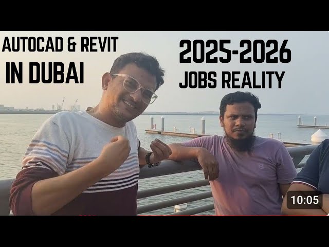  "REALTY OF AUTOCAD & REVIT JOBS IN DUBAI!! BEFORE COMING DUBAI MUST WATCH THIS!!" #autocad 