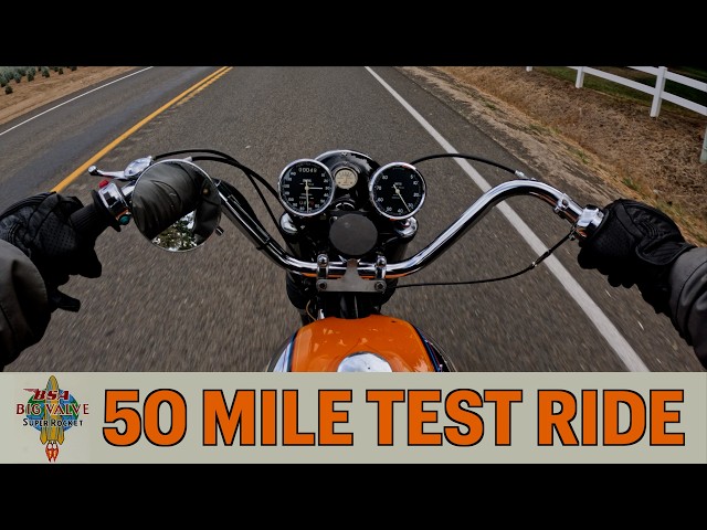 1962 BSA A10 Super Rocket | 50 Mile Test Ride Through Oregon Countryside!