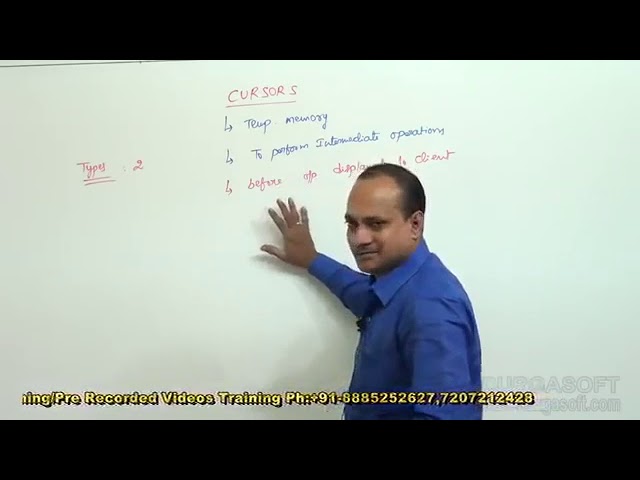 Oracle PL SQL CURSORS Part 1 by dinesh YouTube