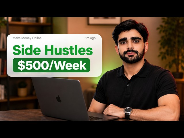 Side Hustles That Make $500/Week with ZERO Experience