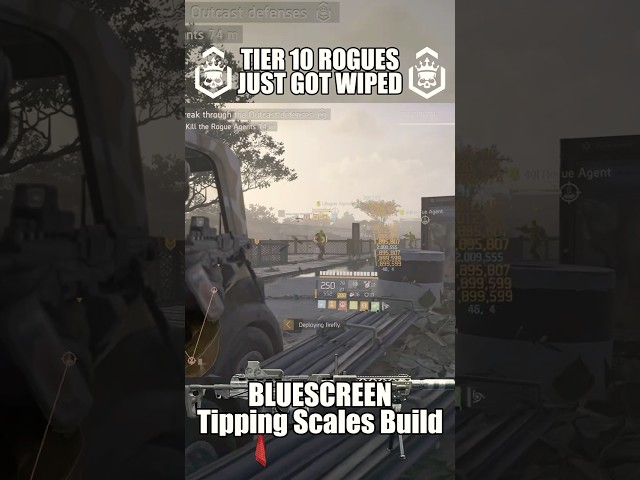 💀 TIER 10 ROGUE AGENTS vs BLUESCREEN CC! ⚡ | ZOO ESCALATION - The Division 2 #Shorts