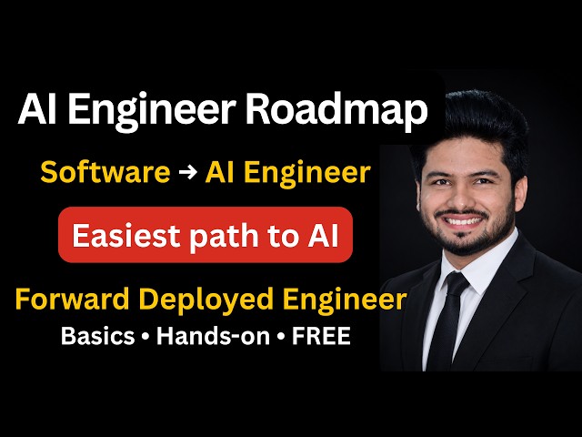 Transitioning from Software Developer to AI Engineer: A Production Roadmap in Hindi - Don't miss it