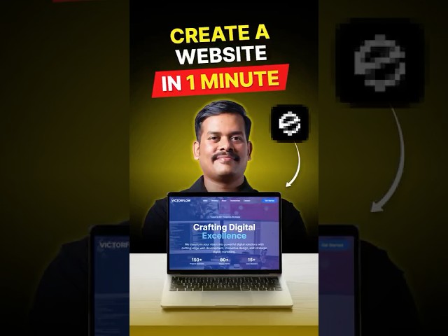 No Coding, No Designers 😱 Build a Website in 1 Minute!