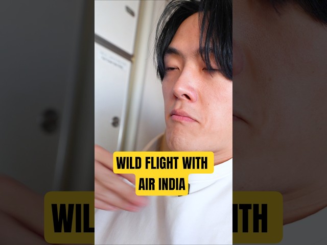 Only the strong can survive on Air India 🫠