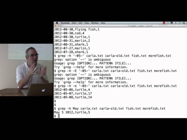 Software Carpentry September 2012 (1.7) The Unix Shell