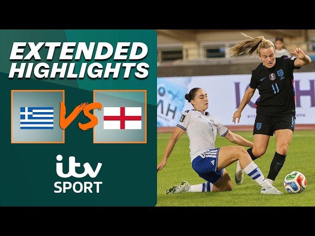 HIGHLIGHTS - Greece v England | FIFA Women's World Cup UEFA qualifiers