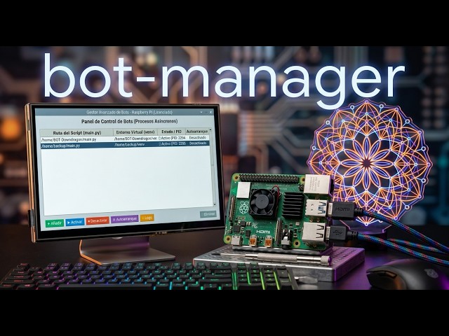 Bot Manager for Raspberry Pi 5