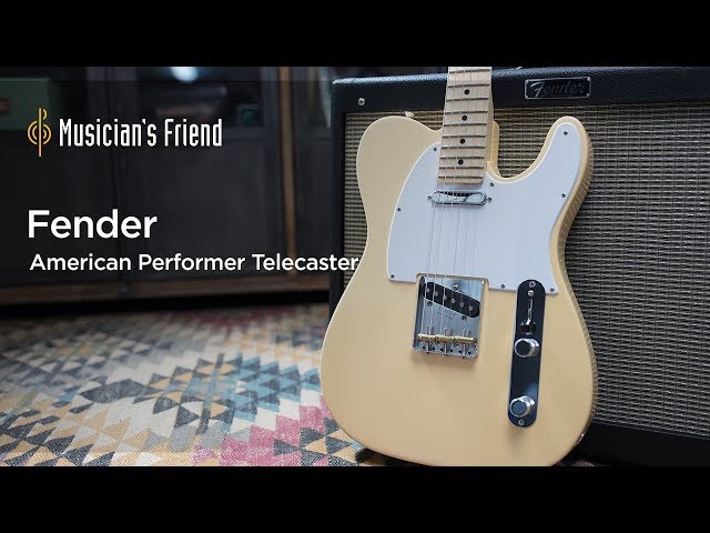 Fender American Performer Telecaster Demo - All Playing, No Talking
