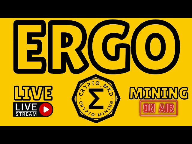 ERGO (ERG) LIVE Mining! #crypto #ergo #mining
