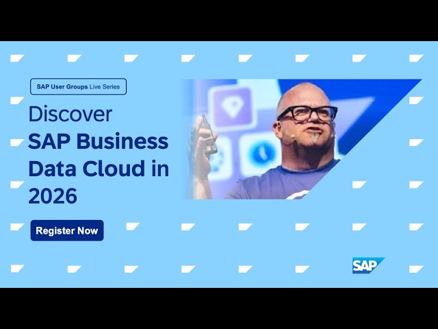 Discover SAP Business Data Cloud in 2026 ✨