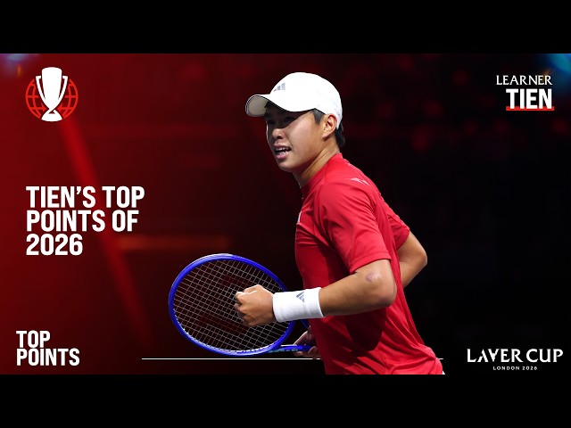 Learner Tien Best Points | Laver Cup 2026
