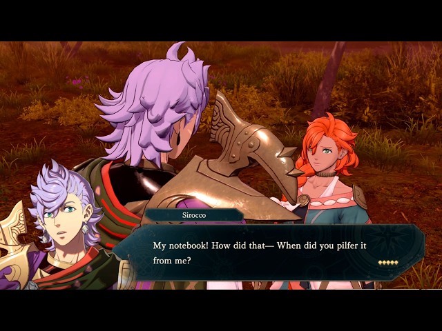 Mu and Sirocco Support Conversations [Fire Emblem: Fortune's Weave]