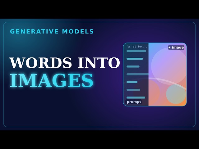 How AI Turns Words Into Images — Text-to-Image Explained