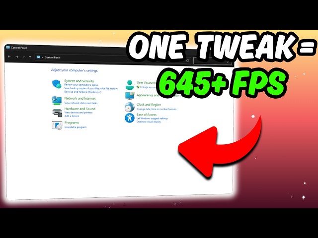 Complete Windows 11 Optimization For Gaming in 2026 (MAX FPS, 0 Delay)