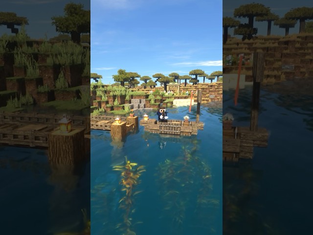 Minecraft boat design #minecraftshorts #shorts #fyp