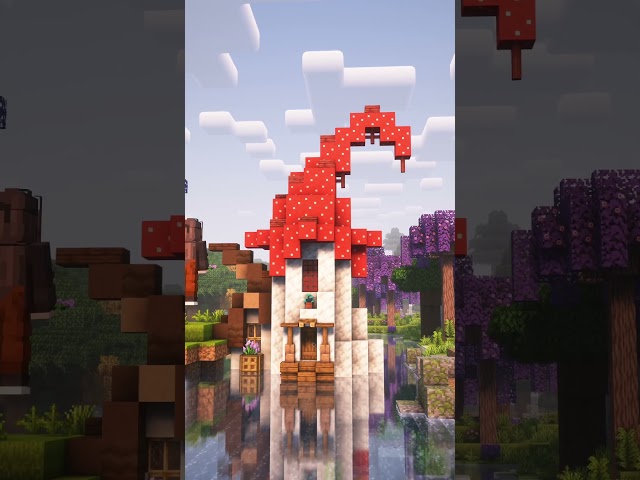Minecraft: A Fantasy Shroom House | Timelapse