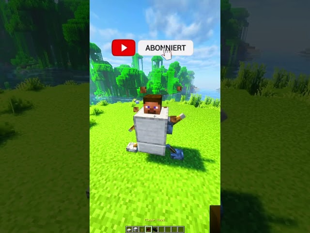 Human statue In minecraft!!! #story #minecraft #tutorial