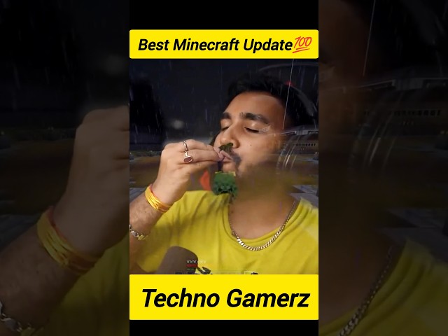 techno gamerz minecraft best update 💯#minecraft #technogamerz #worldrecord #funny