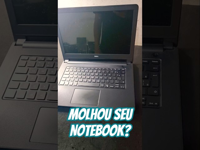 MOLHOU O NOTEBOOK? NÃO FAÇA NADA ANTES DE VER ESTE VÍDEO! 💻💦