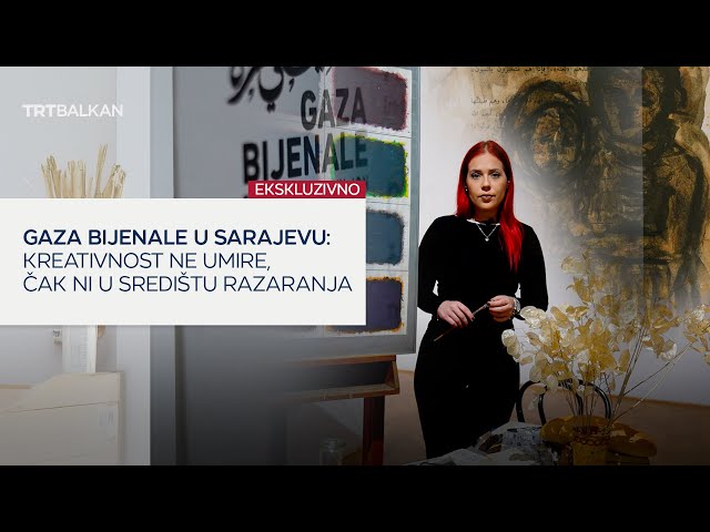 Gaza Bijenale u Sarajevu: Kreativnost ne umire, čak ni u središtu razaranja