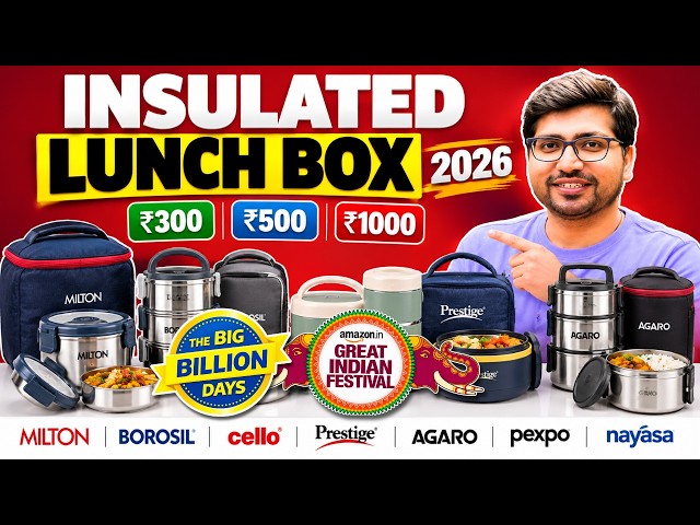 [2026] Best Lunch Box for Office🔥Best Tiffin Box for Office🔥Best Insulated Lunch Box 2026