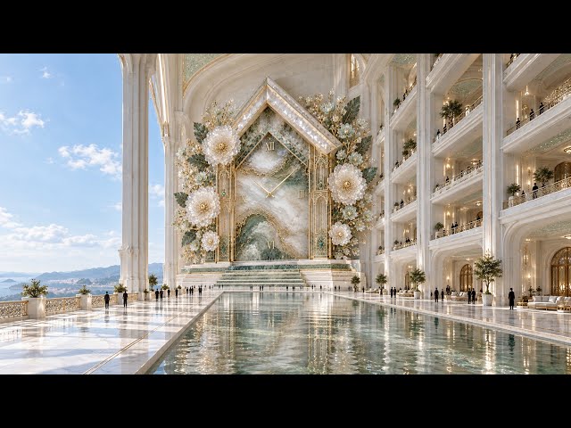 Inside a Celestial Royal Palace Universe | Luxury AI Architecture 4K