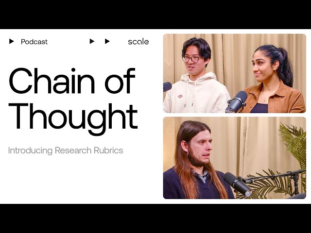 Chain of Thought: Introducing ResearchRubrics