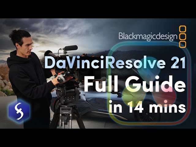 DaVinci Resolve 21 - Tutorial for Beginners (2026) | Full Guide in 14 Mins!